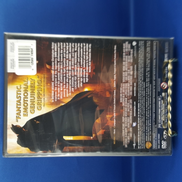 2/$20💥 DVD Movie BATMAN BEGINS with Christian Bale, factory sealed - Picture 3 of 6
